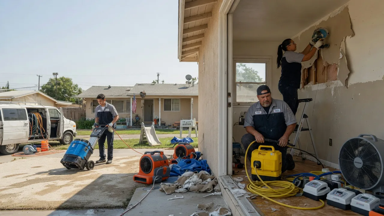Water Damage Restoration in Big Oak Flat, CA near me